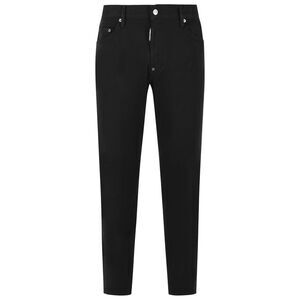Dsquared2 'Skater' Black Cotton Jeans Men